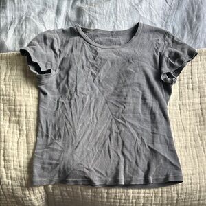 Purple Grey Brandy Melville top